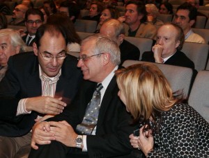 Aleix Vidal Cuadras, José Borrell y Rosa Díez