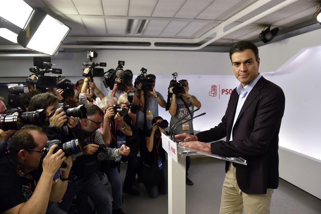 Pedro Sánchez ha comparecido ante los medios de comunicación para despedirse como secretario general del PSOE.